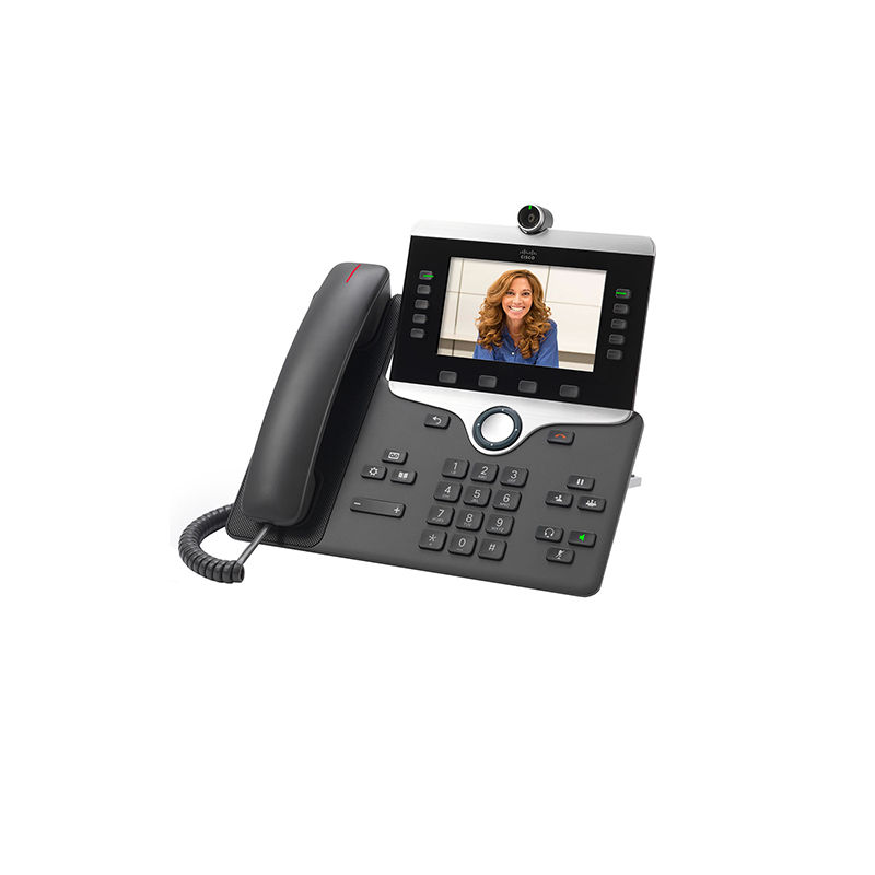 CP-8865-3PW-NA-K9=, Cisco 8865 IP Video Phone, 5-inch HD display/720p video/3 programmable keys