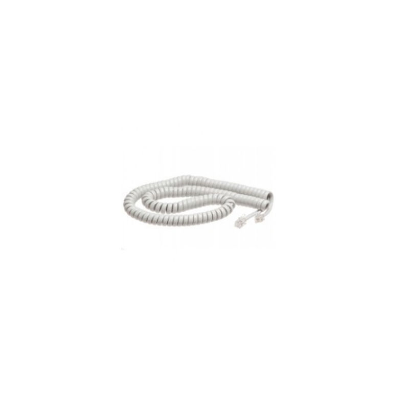CP-DX-W-CORD=, Cisco Spare White Handset Cord, For IP Phone 7800/Spare Part/White