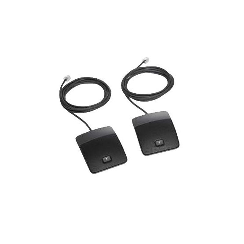 CP-MIC-WIRED-S=, Cisco Optional Wired Microphone Kit, Wired Microphone/2 Wired microphones/For IP Conference Phone 8831