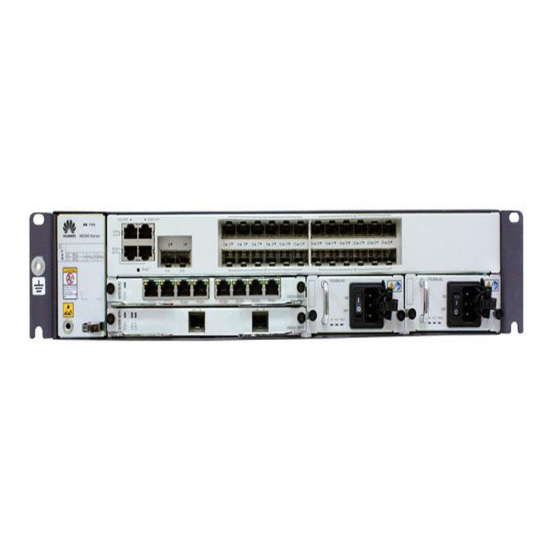 CR2P2EBASD10, Huawei NE20E-S2E Router, 2x10GE SFP+ / 24GE SFP / 2xDC Power