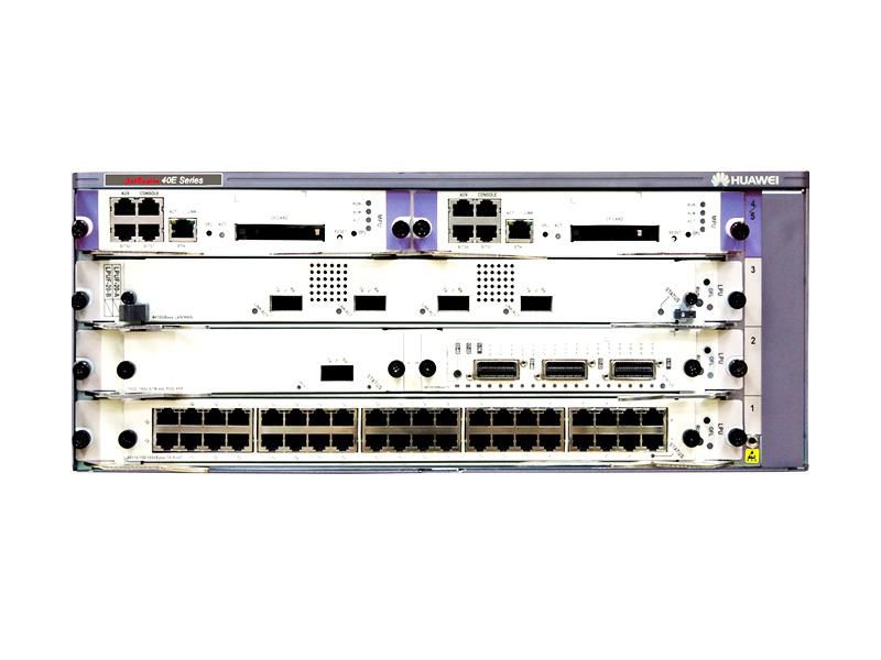 CR52-NE40E-X3-BASE-DC, Huawei NE40E-X3 Router, Dual MPUs/Dual DC Power/No Software Charge
