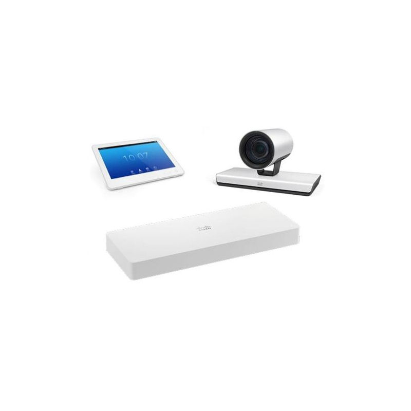 CS-KITP60-K9, Cisco Room Kit Plus, Video Conferencing System, 1080p60 Video, P60 Camera, Touch 10 Control