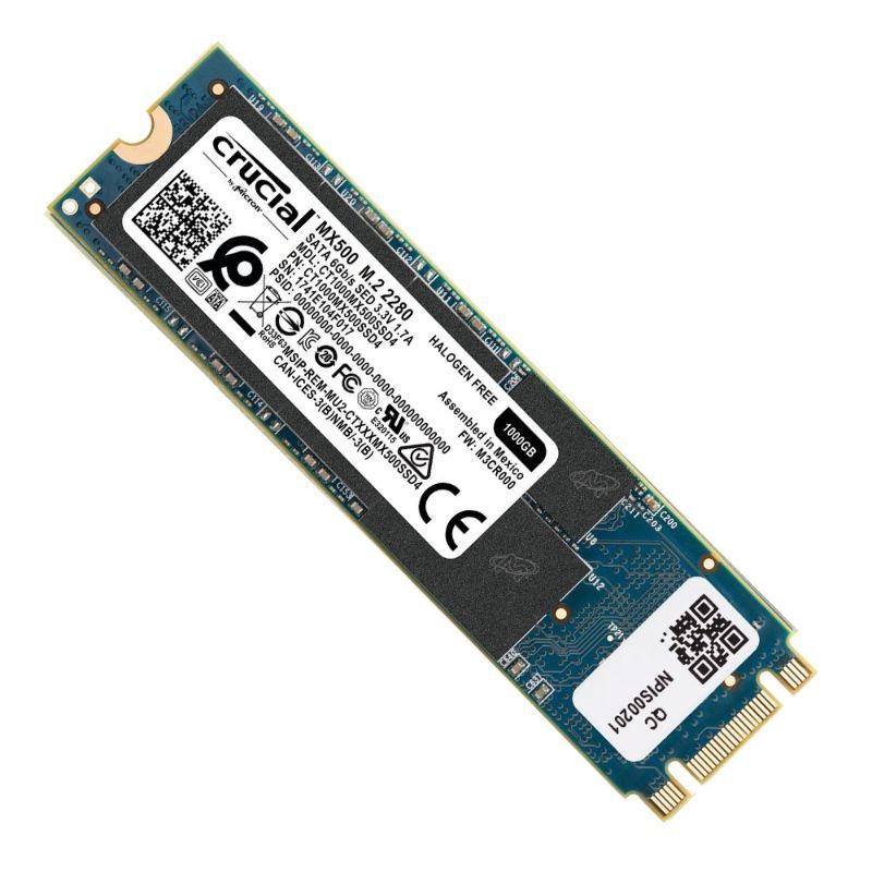 Crucial MX500 1TB M.2 2280 SATA SSD