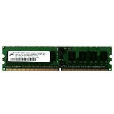 Crucial 1GB DDR2-667 ECC Registered DIMM Memory Module