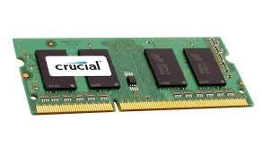 Crucial 2GB DDR3-1600MHz SoDimm Memory Module CT25664BF160B.C8FER2