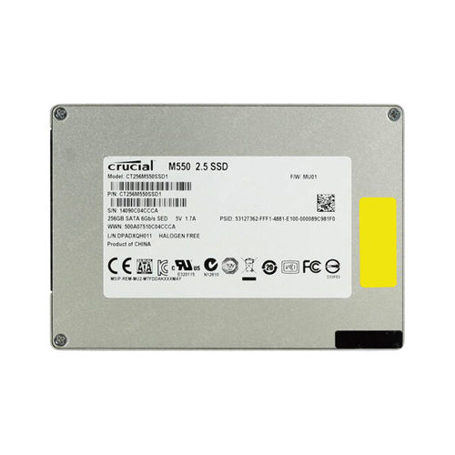 CT256M550SSD1 - Crucial 256GB 2.5 inch MLC 6Gb/s SATA SSD