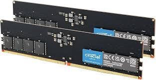 Crucial RAM 32GB Kit (2x16GB) DDR5 4800MHz CL40 Desktop Memory CT2K16G48C40U5