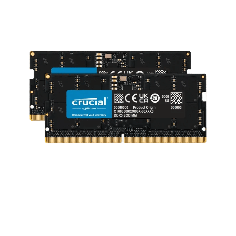 CT2K16G56C46S5 - Crucial 32GB Kit DDR5 5600MHz Non-ECC SoDIMM Memory