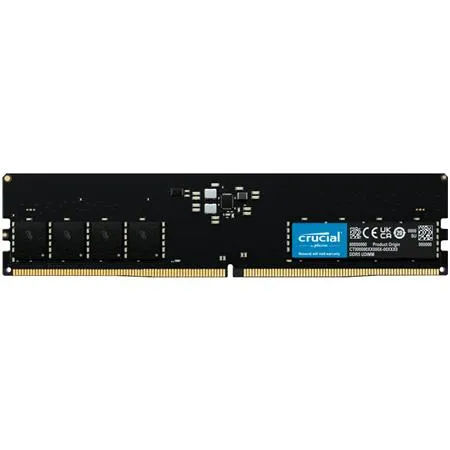 CT32G56C46U5 - Crucial 32GB DDR5 5600MHz CL46 Non-ECC UDIMM Memory
