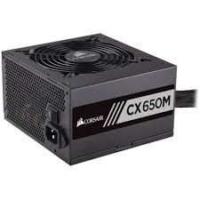 Corsair CX650M 650 Watt 80 Plus Bronze Certified Semi-Modular Power Supply