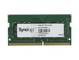 D4ES02-4G - Synology 4GB (1 x 4GB) 2666 MHz Non-ECC Unbuffered CL19 260-Pin SODIMM 1.2V Memory Module