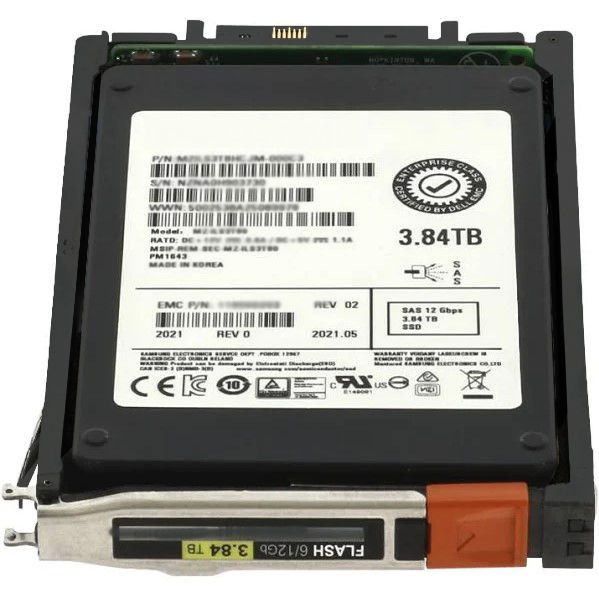 Dell EMC D4F-D2SFXL2-3840 3.84TB SAS 12Gbps 2.5 SSD