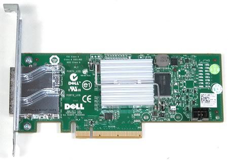 D687J - Dell H200E 2-Ports SAS 6Gb/s PCIe x8 RAID Controller Card