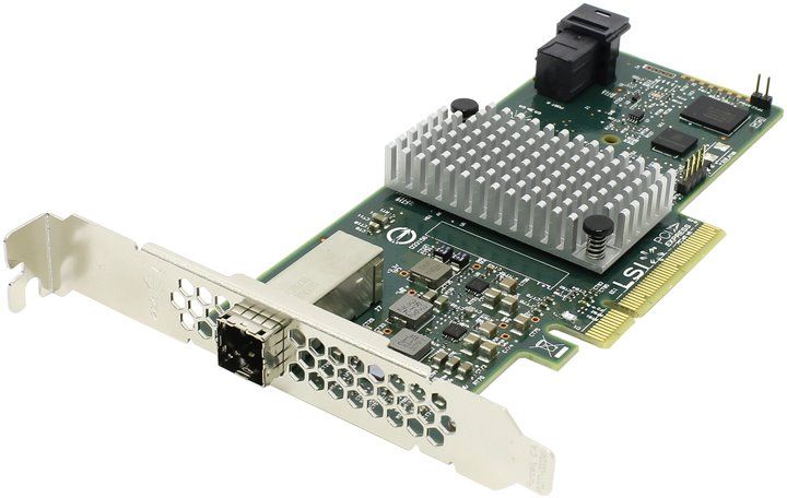 Dell D6D3T 9300-4i4e 4-Ports SAS 12Gb/s PCIe 3.0 x 8 Host Bus Adapter