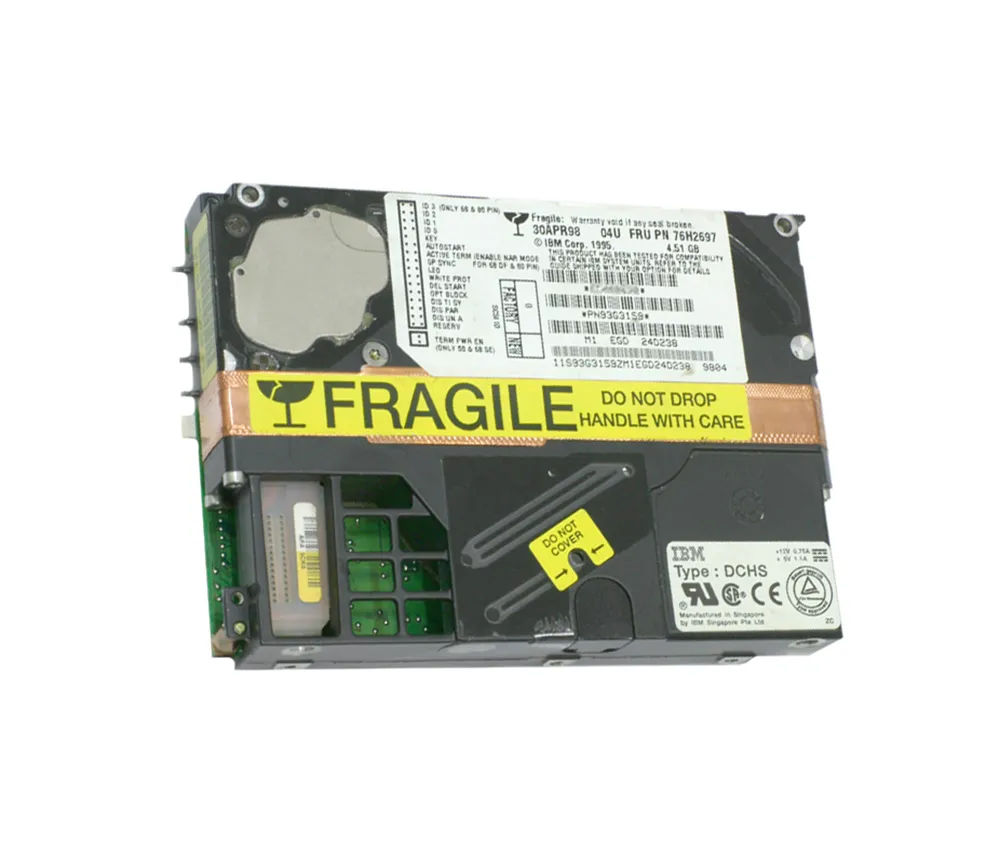 DCHS-04U - IBM 4.5GB 7.2K Wide Ultra SCSI 68-Pin 3.5-in HDD