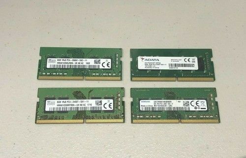 8GB Mixed Major Brands - DDR4 - Laptop Ram