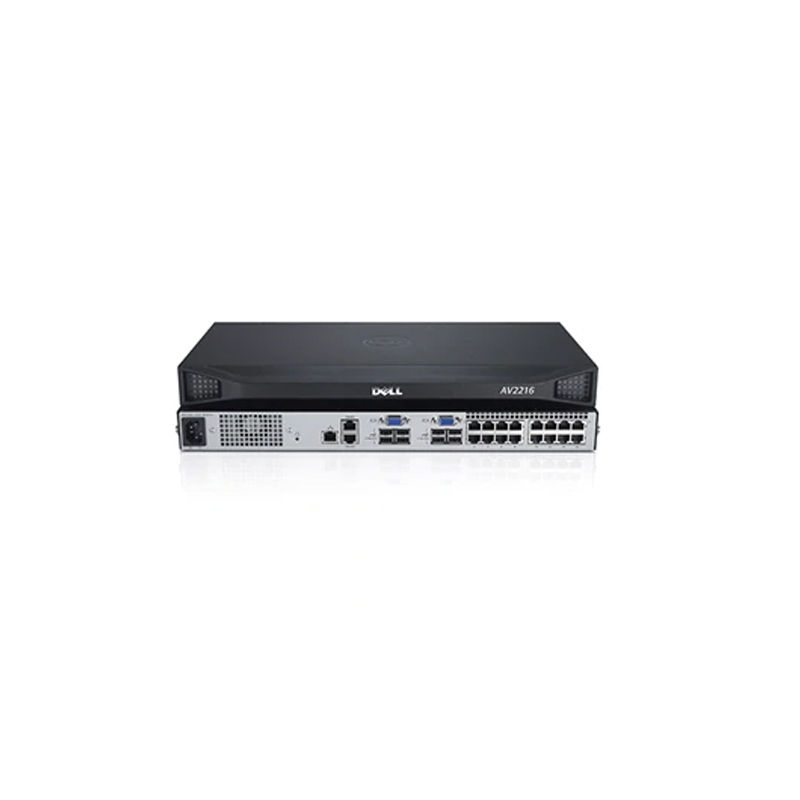 DAV2216, Dell Analog KVM Switch, 16 Ports/2 Users/TAA Compliant