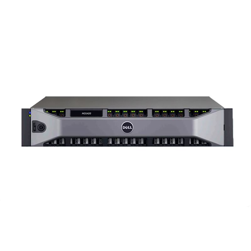 DELLST006, Dell MD3420 Storage, Dual controllers/12Gb/s HBA/24 drive bays