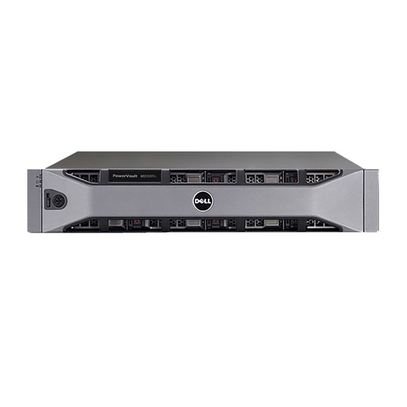 DELLST014, Dell MD3820F Storage Controller, Dual controllers/16Gb SFP*4/24 drive bays