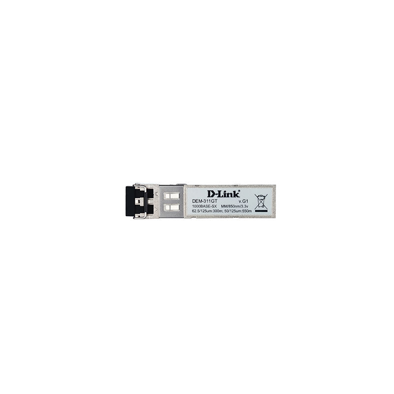 DEM-311GT, D-Link SFP Transceiver, Gigabit/MM/550m/850nm/LC