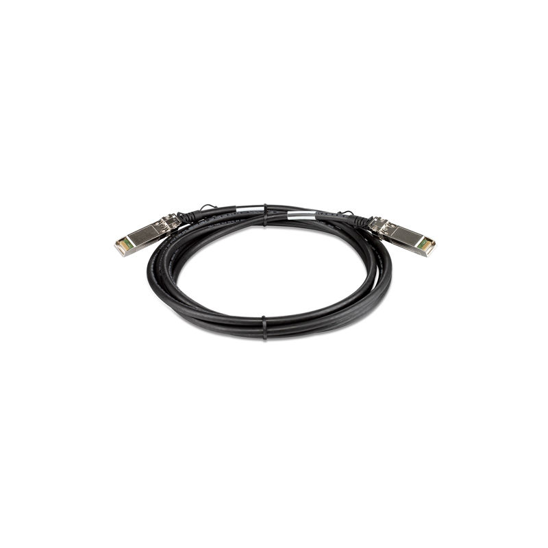 DEM-CB300S, D-Link 10G SFP+ DAC Cable, 3m Length/Direct Attach/Passive