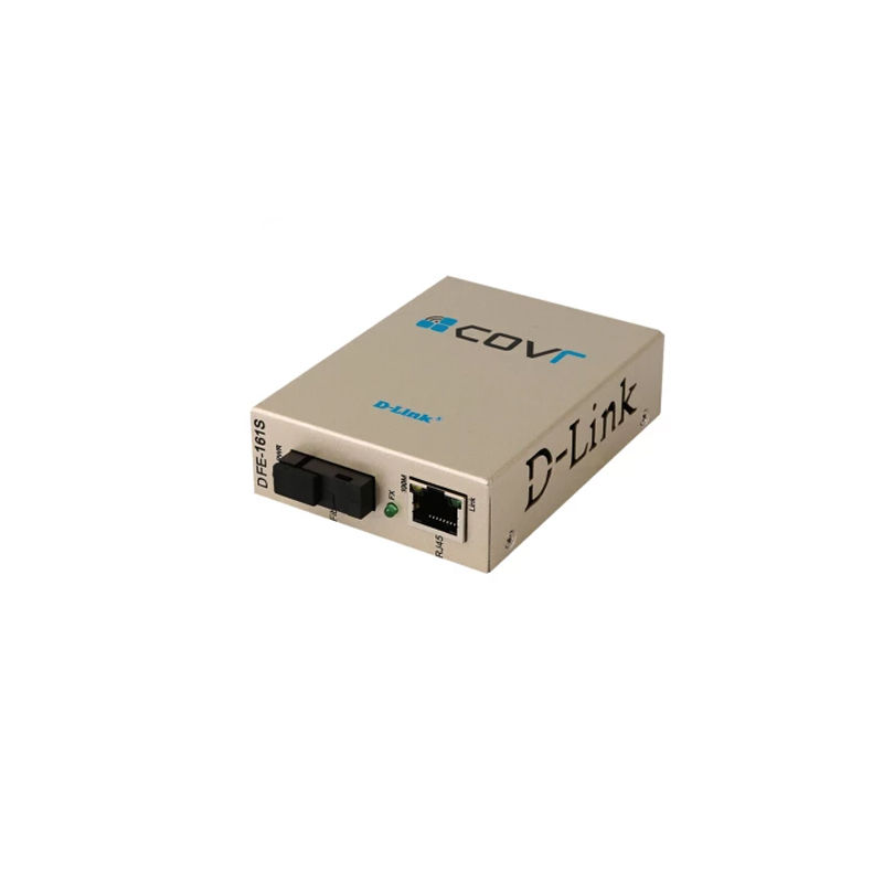DFE-161SB, D-Link DFE Series Fiber Media Converter, 1x10/100Base-TX, 20km, SC interface