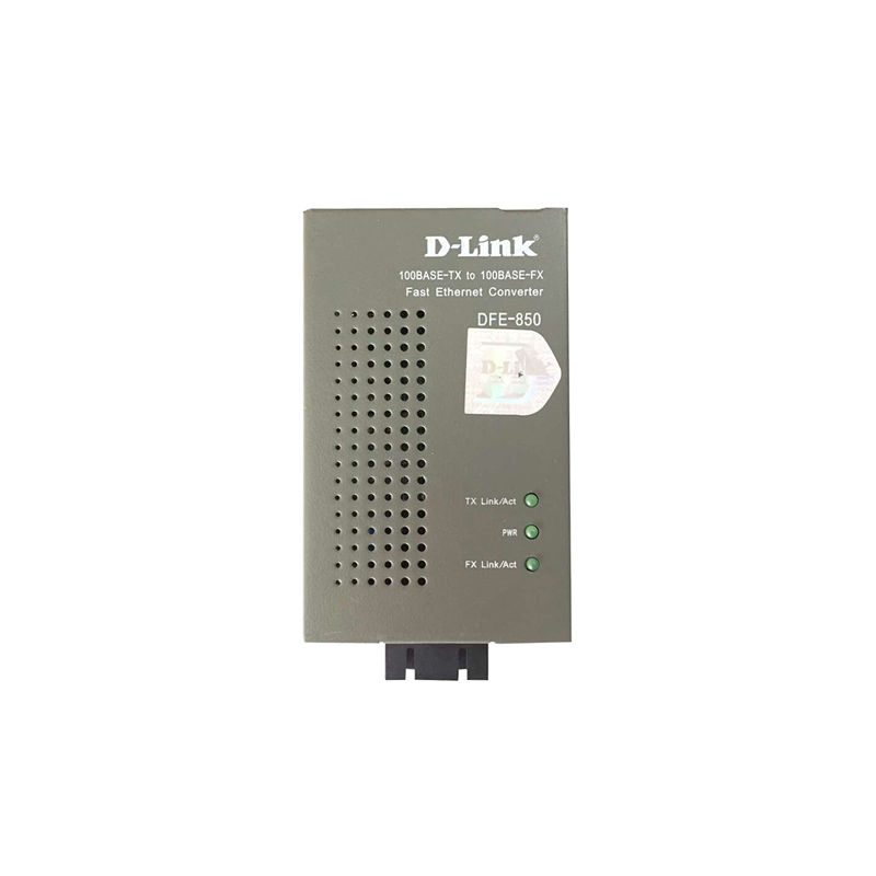 DFE-850, D-Link DFE Series Photoelectric Converter, 1x100Base-TX, SC Multi-mode, 2km Max Distance