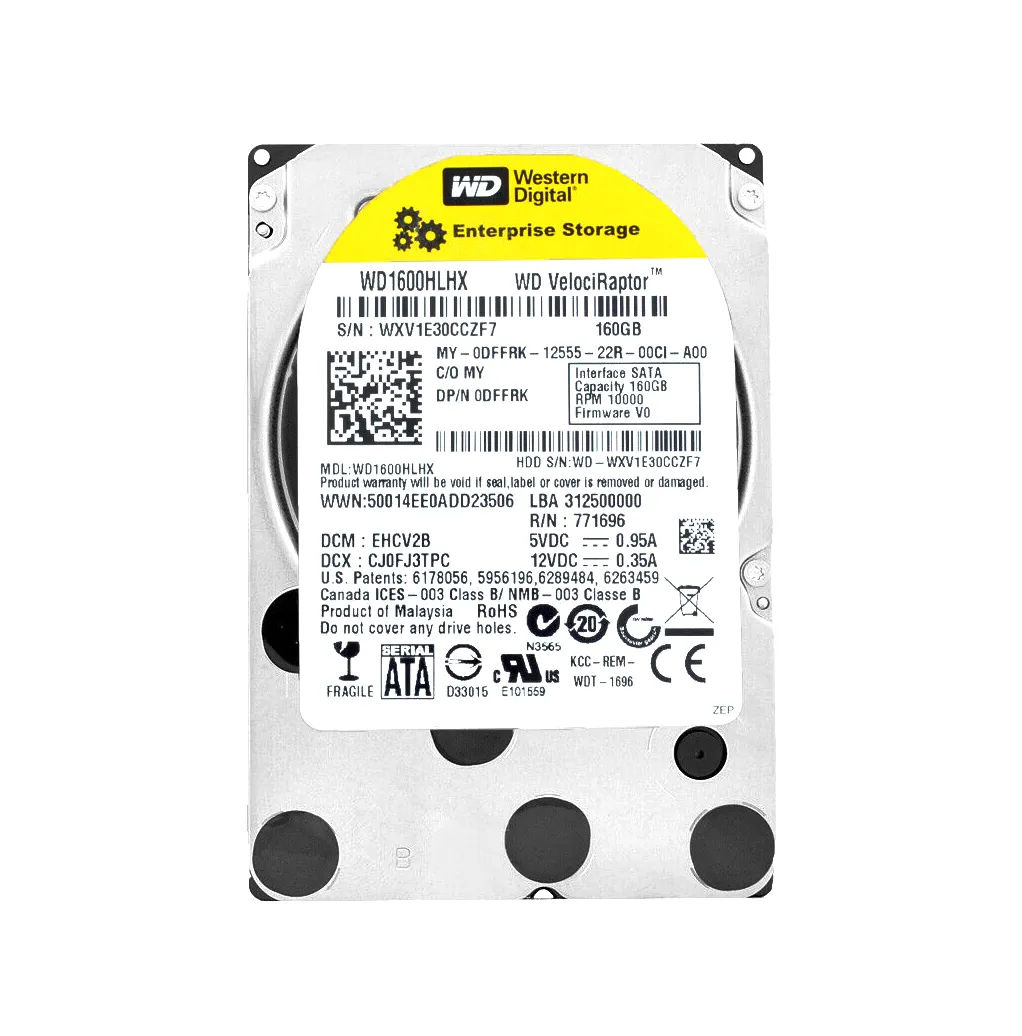 DFFRK - Dell 160GB 10000RPM SATA 6Gb/s 3.5-in Hard Drive
