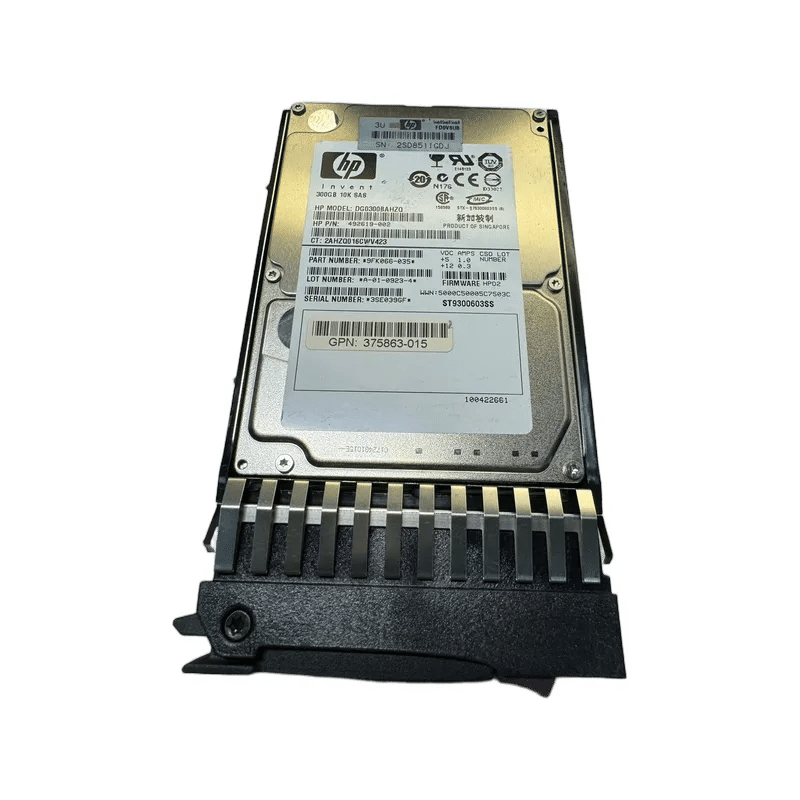 DG0300BAHZQ - HP 300GB 10000RPM SAS 3Gb/s 2.5-in HDD with Tray