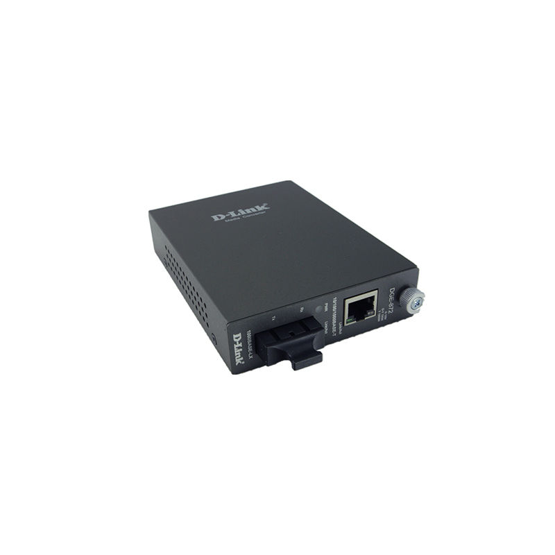 DGE-872, D-Link DGE-800 Series Media Converter, 1x1000BASE-T/1x1000BASE-LX, SC, 20Km