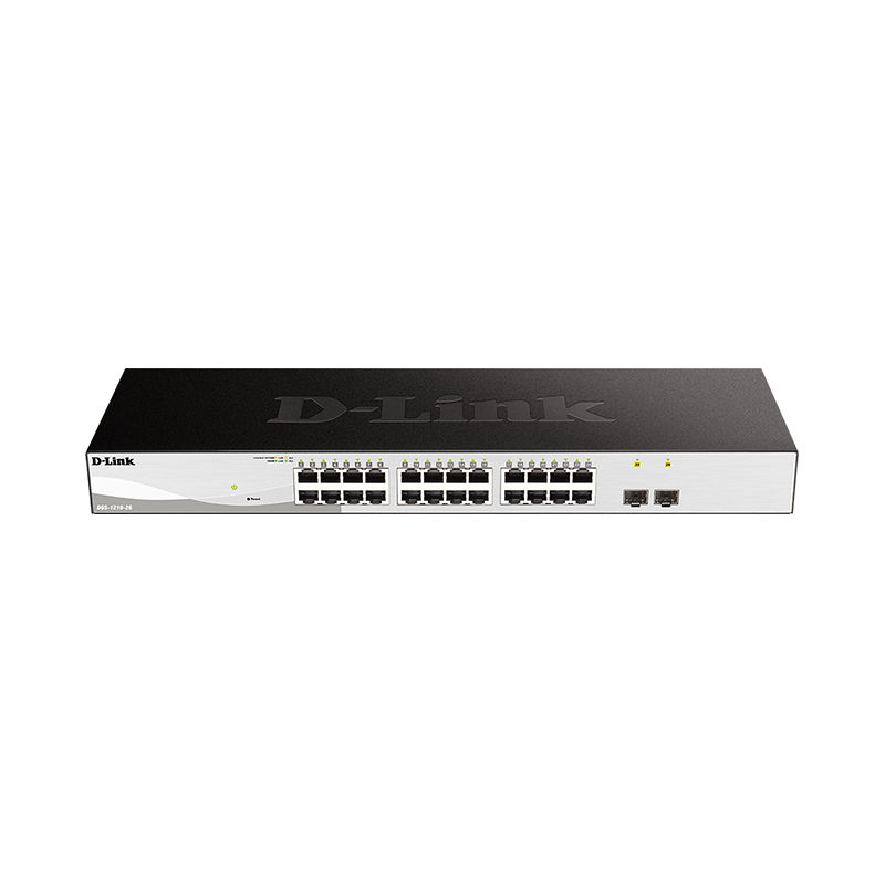 DGS-1026TPL-CN, D-Link DGS-1026TPL Series PoE Switch, 24xGigabit PoE/2xGigabit SFP/Max PoE 370W
