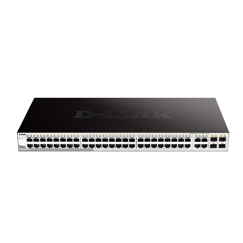 DGS-1210-52, D-Link DGS-1210 Switch, 48xGE+4xSFP, 336Gbps, 78Mpps