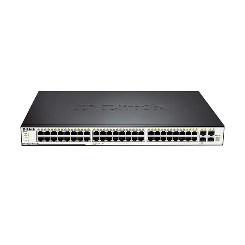 DGS-3120-48TC, D-Link Switch, 44x1GE+4x1GE SFP/336G/132Mpps