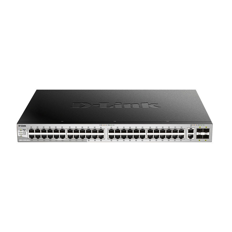 DGS-3130-54TS, D-Link DGS-3130 Switch, 48xGE+6x10GE/336G/Stackable