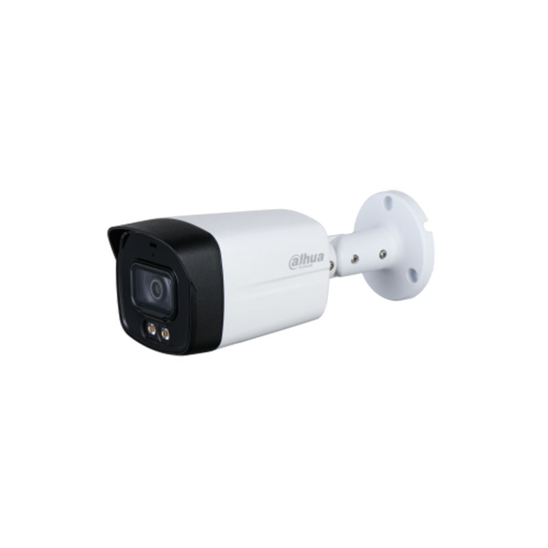 HAC-HFW1239TLM-A-LED, Dahua HAC-HFW Series HDCVI Bullet Camera, 2MP Full-color/ Starlight/ Built-in mic