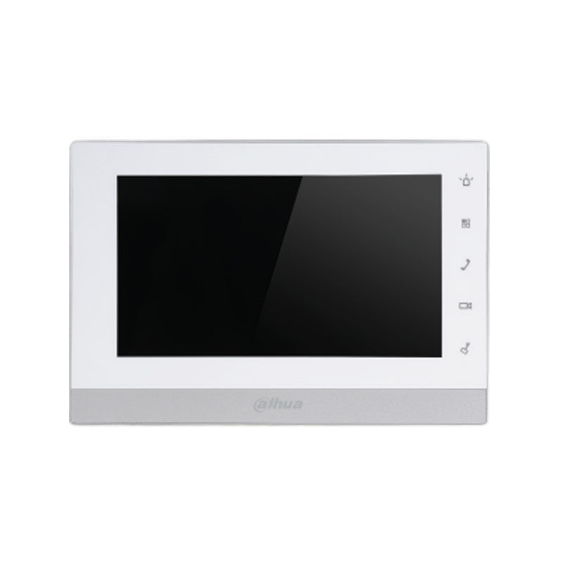 VTH1550CH-S2, Dahua VTH Series IP Indoor Monitor, 7" Touch Screen/Two-way Audio/Remote Unlock