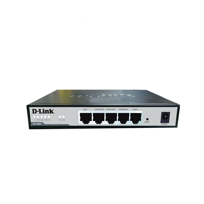 DI-7001+, D-Link DI-7001+ Router, 5x100M ports/50 users/100Mbps bandwidth