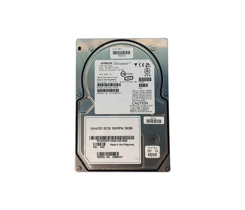 DK32EJ-36NC - Hitachi 36GB 10000RPM SCSI 320MB/s 3.5-in Hard Drive