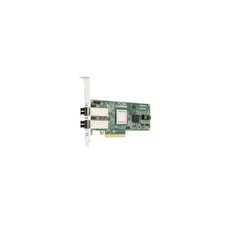 406-BBJZ, Dell Emulex LPE 12002 Fibre Channel HBA, Dual Ports 8Gb, PCIe, Half-height