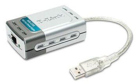D-Link DL-DUB-E100-RE Hi-Speed USB 2.0 10/100Mbps Fast Ethernet Network Adapter (Refurbished)