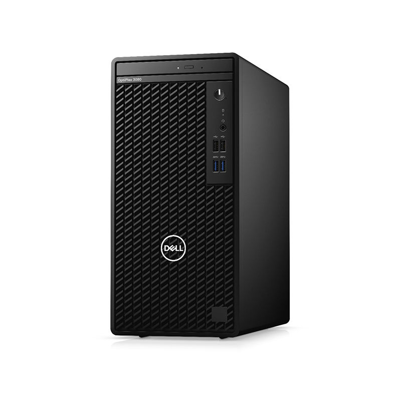 Optiplex-3080MT-i3-10100/4G/1T/DVD/260W, Dell Optiplex 3080MT Desktop, i3-10100/4GB/1TB