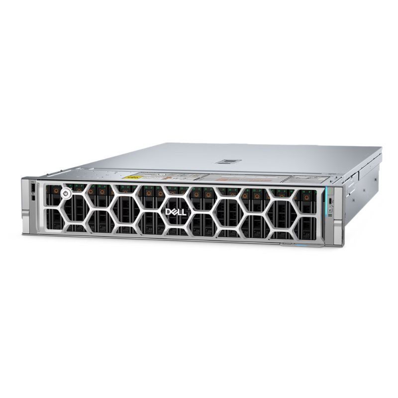 R7725, Dell PowerEdge Rack Server, 2x9355 CPU/64GB RAM/2x960GB SAS SSD