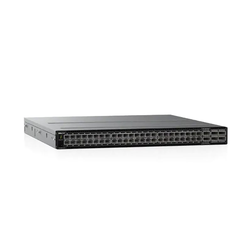 S5248F-ON, Dell EMC Switch, 48x25GbE SFP28/4x100GbE QSFP28/2x100GbE QSFP-DD