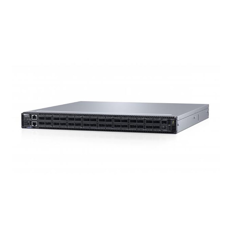 S6010-ON, Dell EMC Switch, 32x40GbE QSFP+/2xAC PSU/IO to PSU airflow