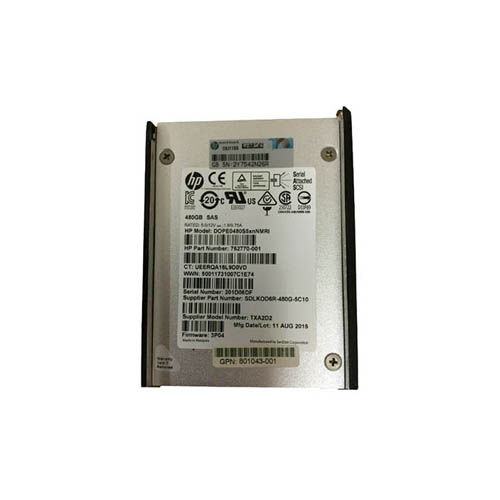 DOPE0480S5xnNMRI - HPE 480GB 2.5 inch MLC 6Gb/s SAS SSD