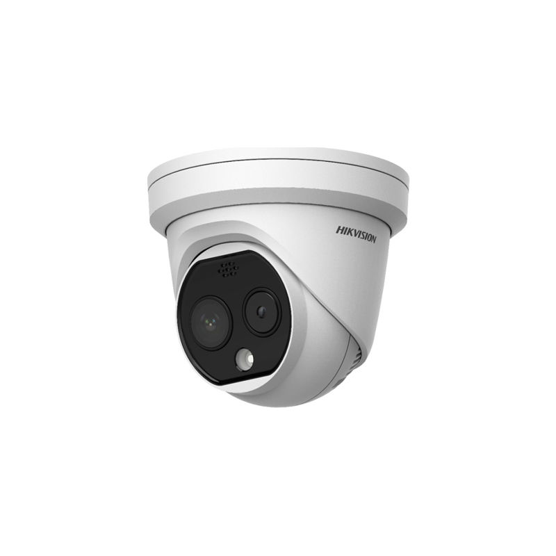 DS-2TD1217B-3/PA, Hikvision Thermographic Turret Camera, Body Temp Measurement/Infrared Sensor/High Accuracy