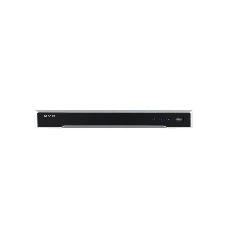 DS-7608NI-I2/8P, Hikvision DS-7600 Series NVR, 8CH/8PoE/4K Output