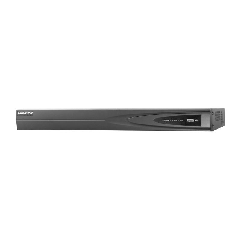 DS-7608NI-I2, Hikvision DS-7600 NVR, 80/256 Mbps Bandwidth/8-ch 12MP/2x8TB SATA