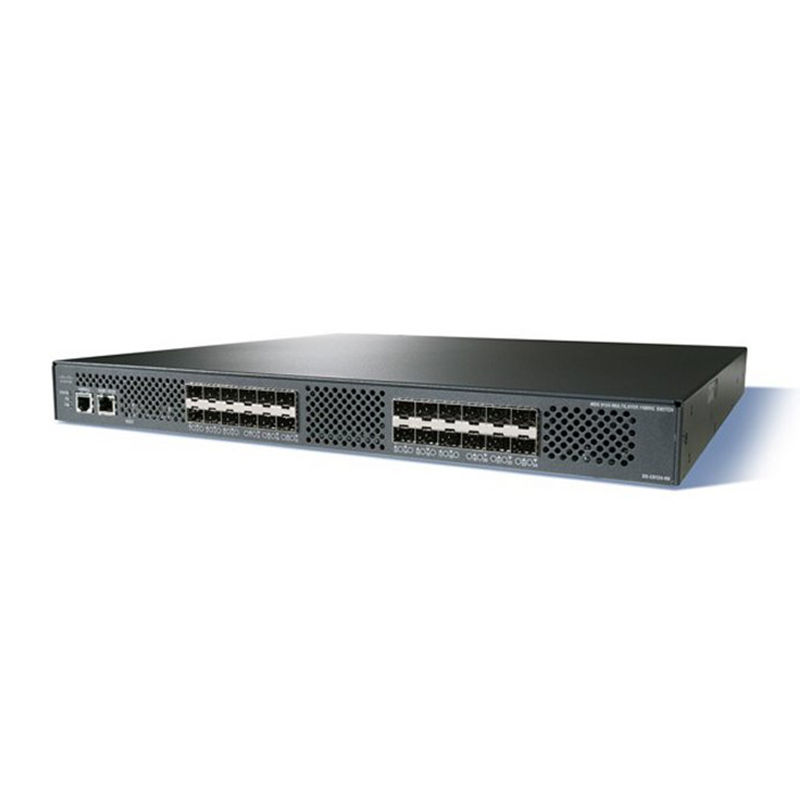 DS-C9124-K9, Cisco MDS 9124 Multilayer Switch, 24x8G FC, 2U, Fibre Channel