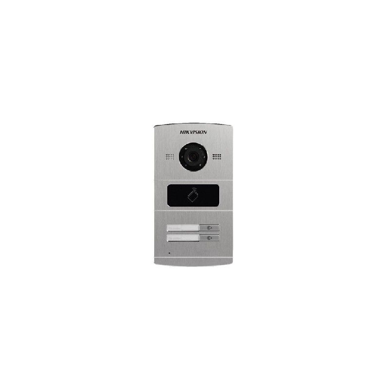 DS-KV8202-IM, Hikvision Door Station, 1/2/4 Button, Metal, Villa